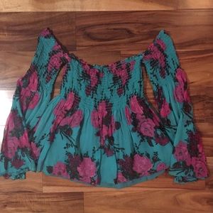 BJ flowery top